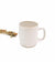 Mug Ava - White Glazed Clay Mug With Handle - Gift & Gather