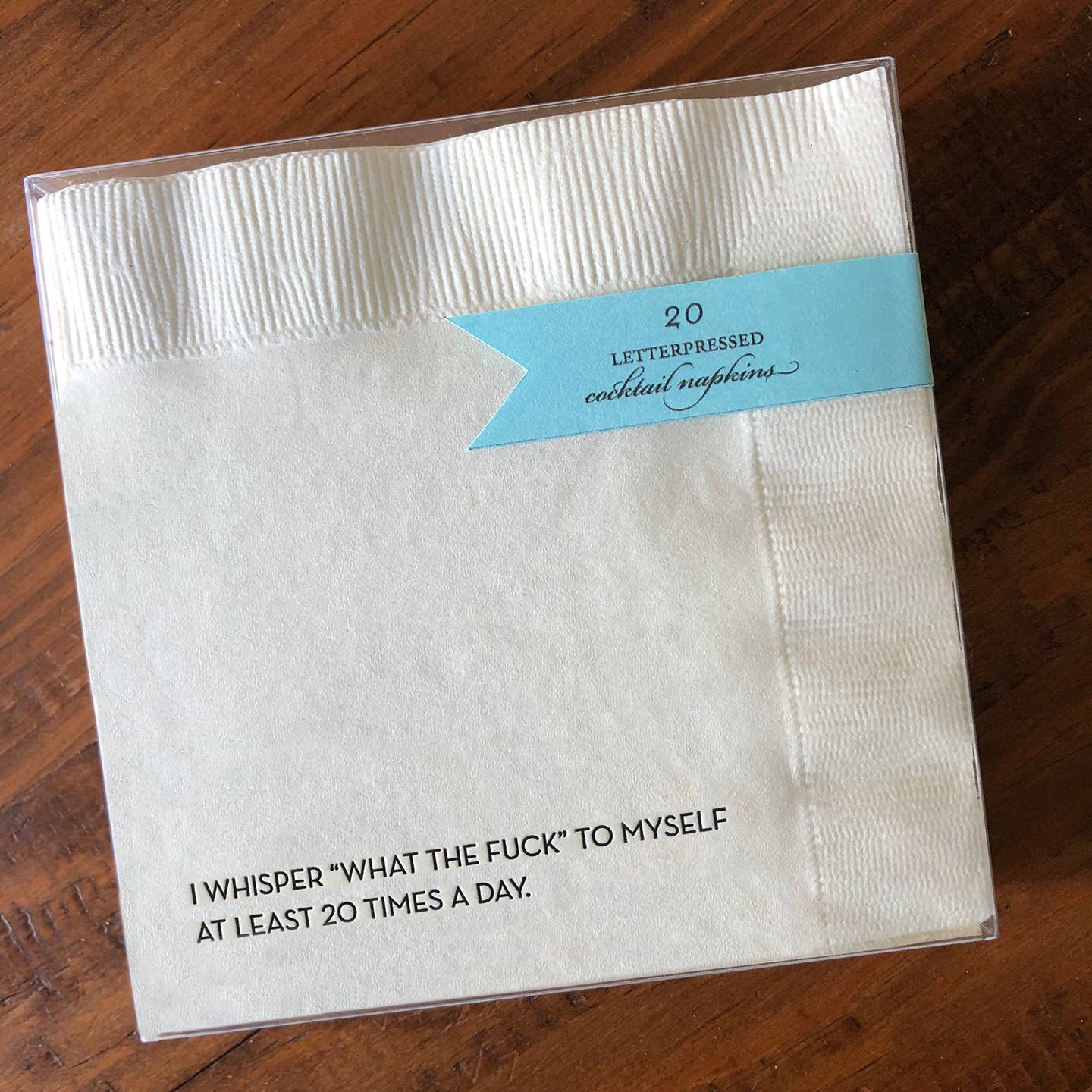 Napkins - Whisper WTF - Set of 20 - Gift & Gather