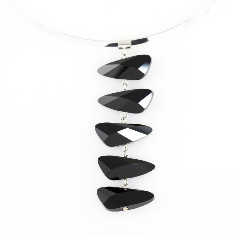 Necklace - Reflections - Jet Black - Gift & Gather