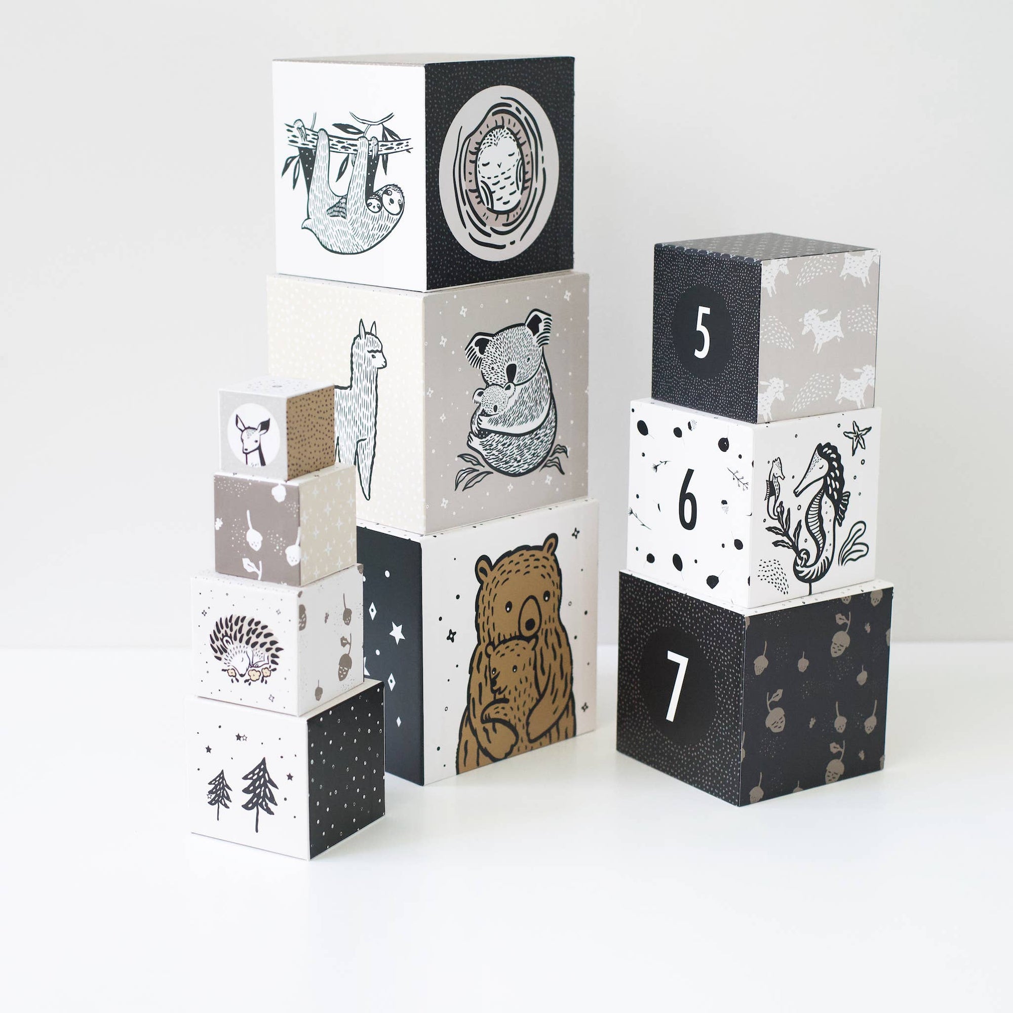 Nesting Blocks - Baby Animals - Gift & Gather