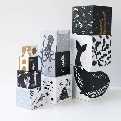 Nesting Blocks - Ocean Animals - Gift & Gather