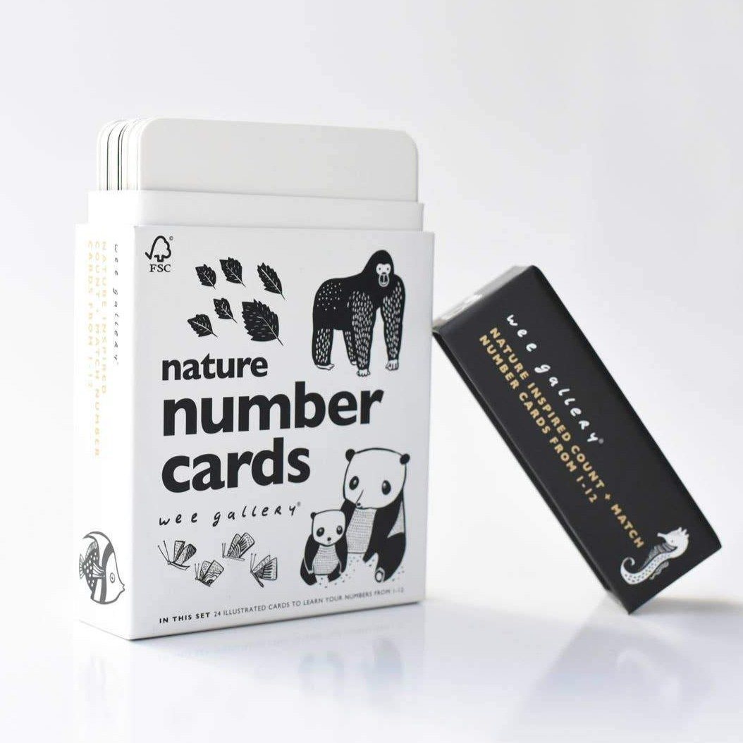 Number Cards - Nature Gift & Gather Wee Gallery