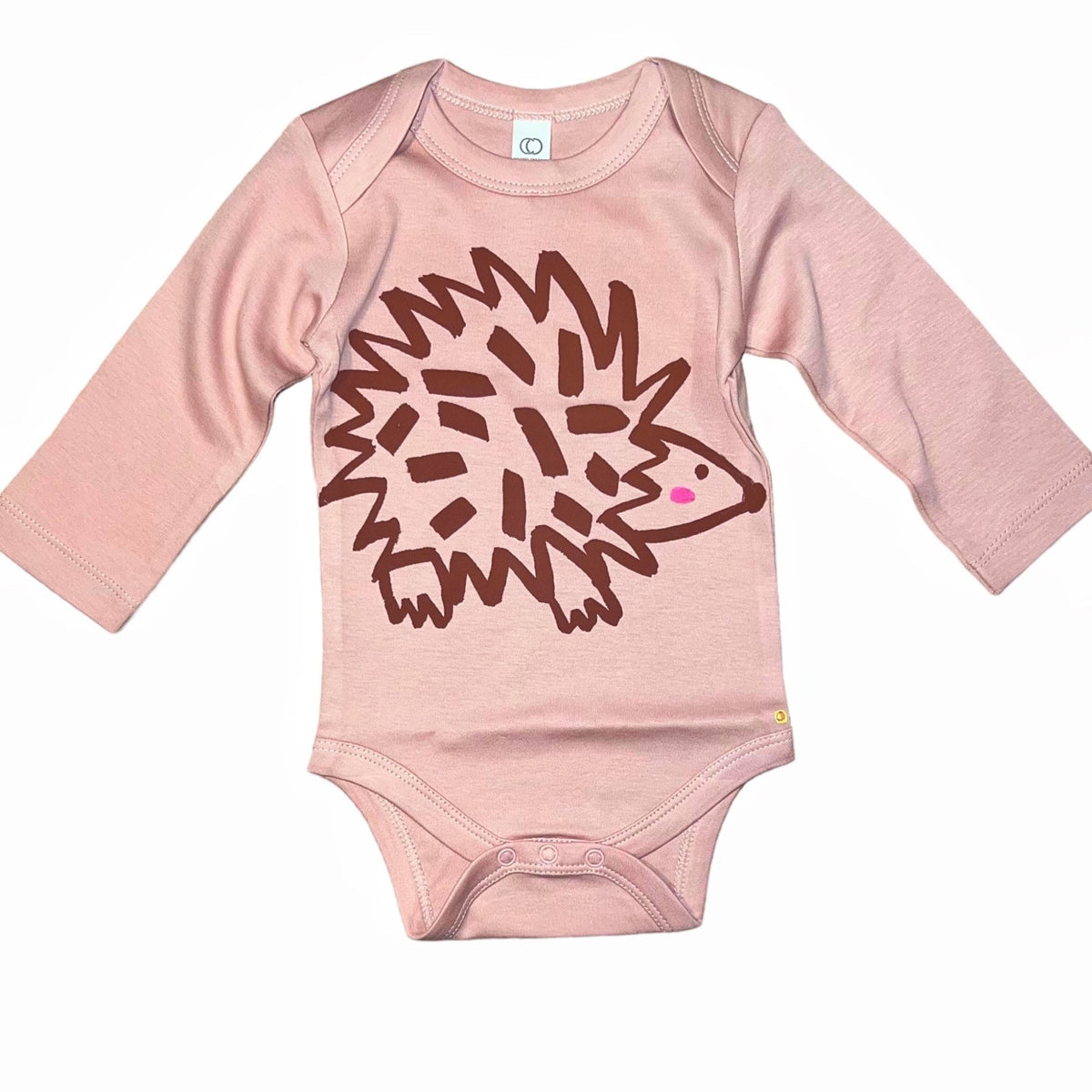 Onesie - Hedgehog - Long Sleeve - Blush - Gift & Gather