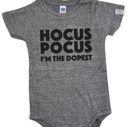 Onesie - Hocus Pocus - Athletic Grey/Black Glitter - Gift & Gather