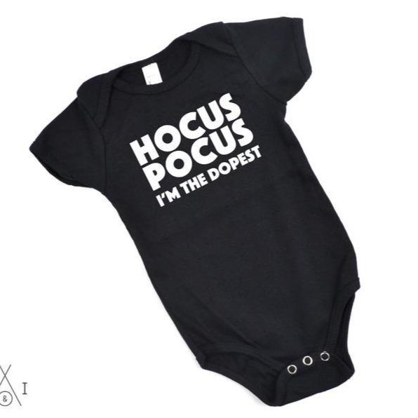 Onesie - Hocus Pocus - Black/Matte White - Gift & Gather