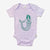 Onesie - Mermaid - Short Sleeve - Lilac - Gift & Gather