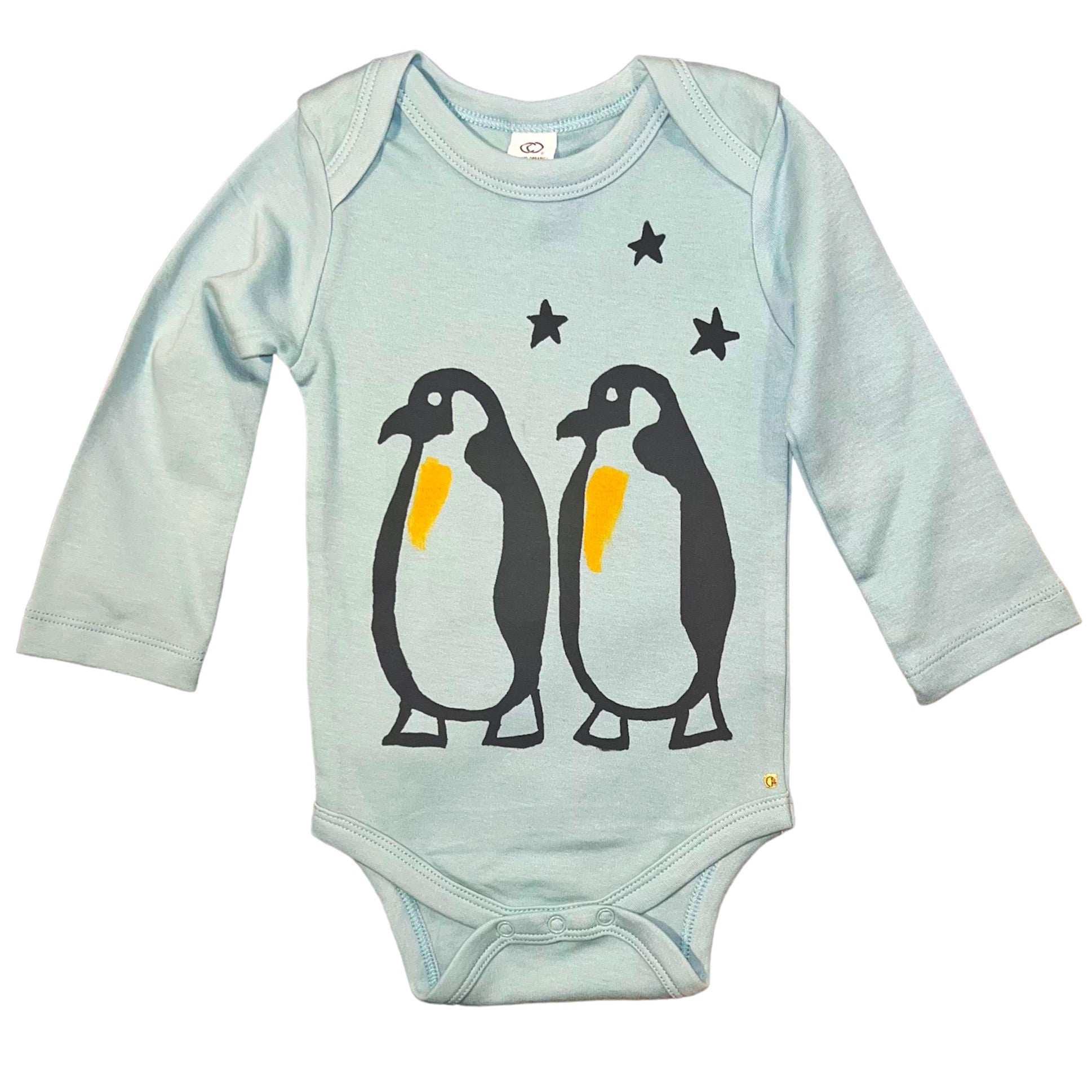 Onesie - Penguin - Long Sleeve - Surf - Gift & Gather