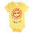 Onesie - "Shine On" - Short Sleeve. - Tuscan Yellow - Gift & Gather