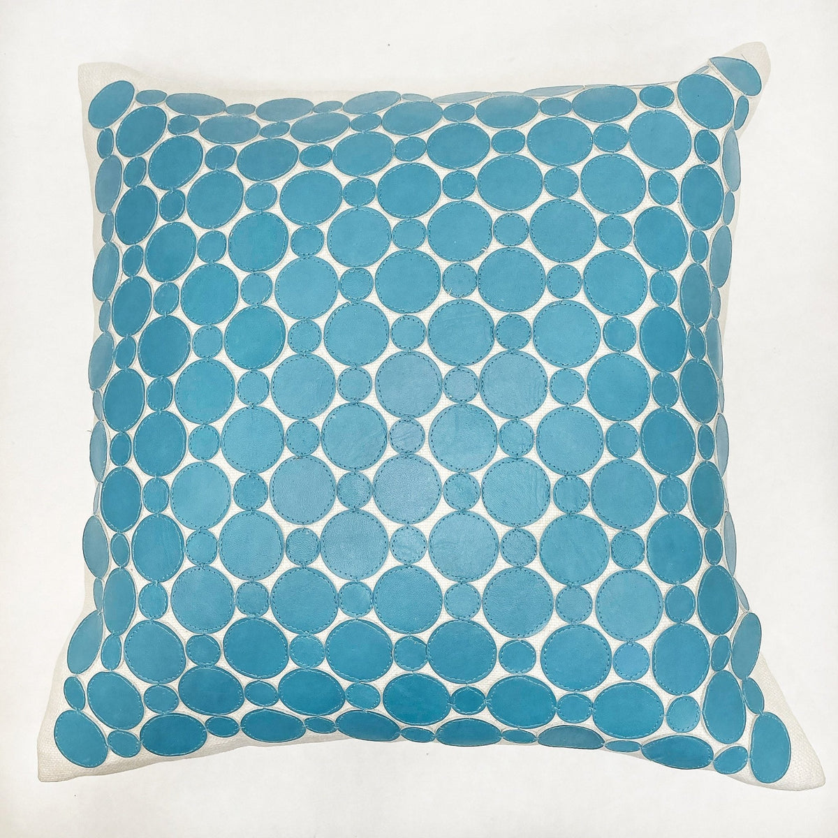 Pillow Cover Square - White - Mid Century Multi-Dots Covered - Gift & Gather