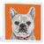 Pot Holder - Orange Frenchie - Gift & Gather