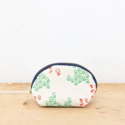 Pouch - Darlene - Field Of Flowers - Seafoam & Crew - Gift & Gather