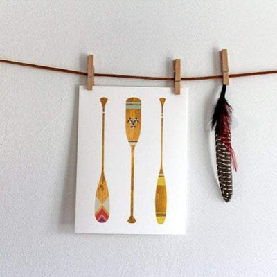 Print - Canoe Paddle - Gift & Gather