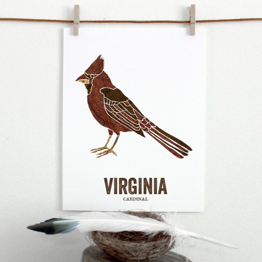 Print - VA Cardinal - Gift & Gather