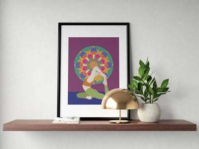 Print - Yoga Pose - Gift & Gather