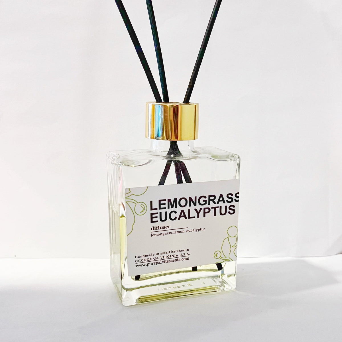 Reed Diffuser - Lemongrass Eucalyptus - Gift & Gather