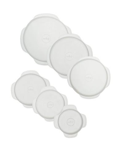 Reusable Stretch Silicone Lids - Set of 6 - Gift & Gather