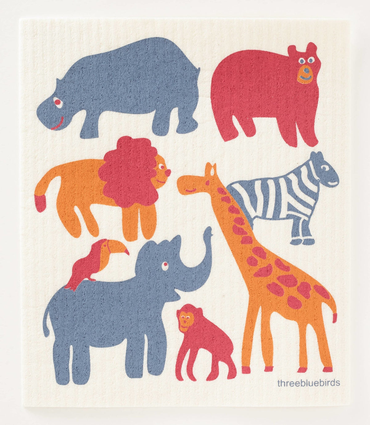 Reusable Swedish Dishcloths - Animals - Gift & Gather