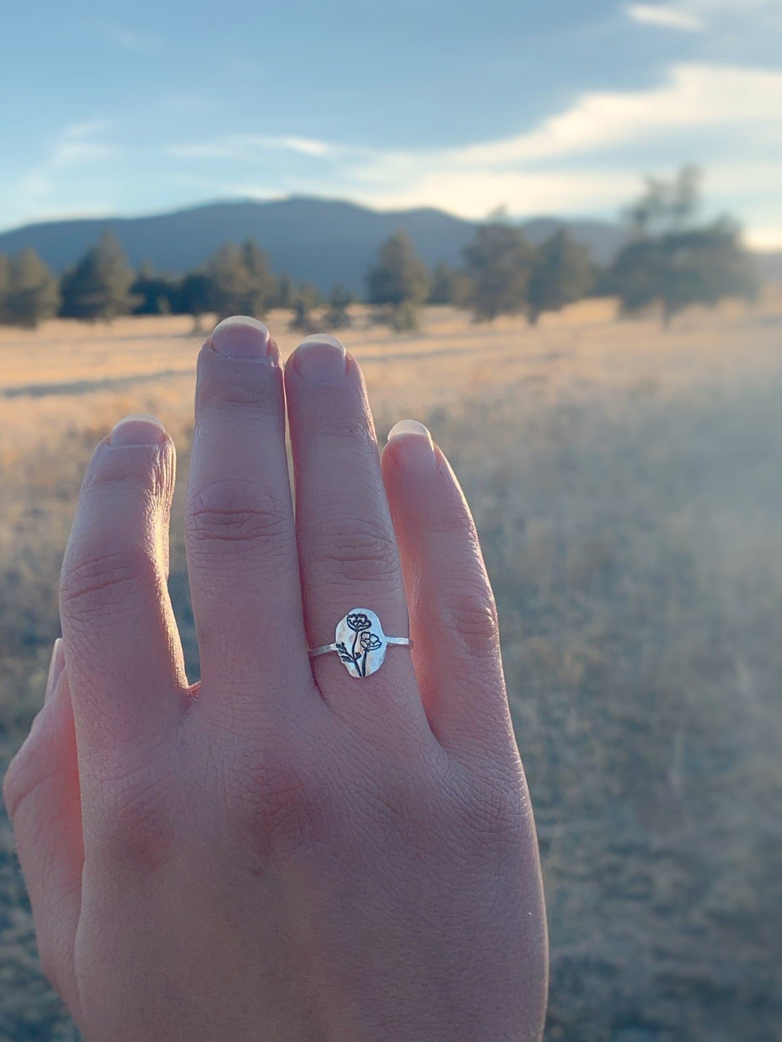 Ring - Poppy - Solid Silver - Gift & Gather