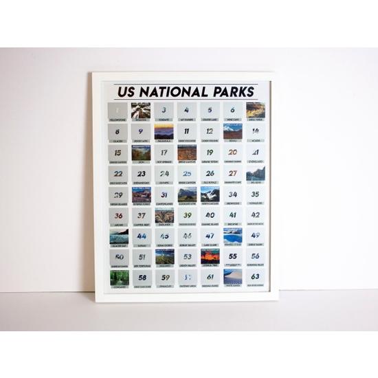 Scratch-Off Poster - National Parks - Gift & Gather