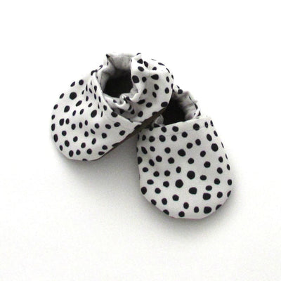 Soft Soled Baby Shoes - Pebble Dots - Gift & Gather