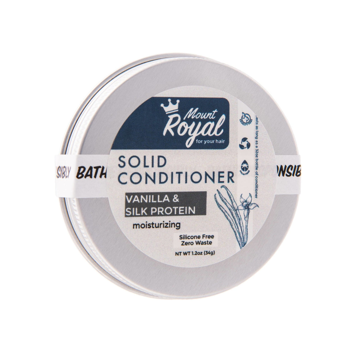 Solid Conditioner - Vanilla & Silk Protein - Gift & Gather