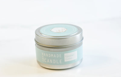 Soy Candle - 4oz Tin - Egyptian Cotton - Gift & Gather