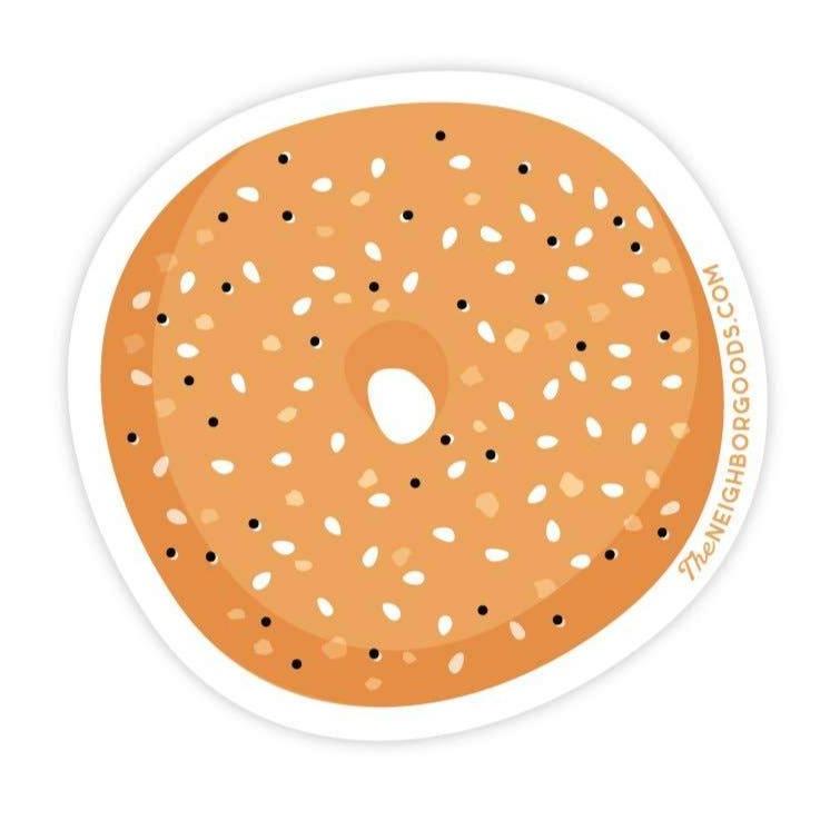 Sticker - Bagel - Gift & Gather