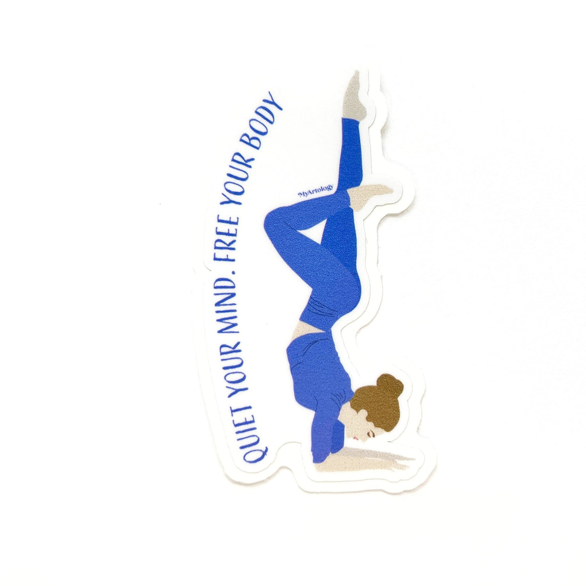 Sticker - Handstand Yoga Pose - Gift & Gather