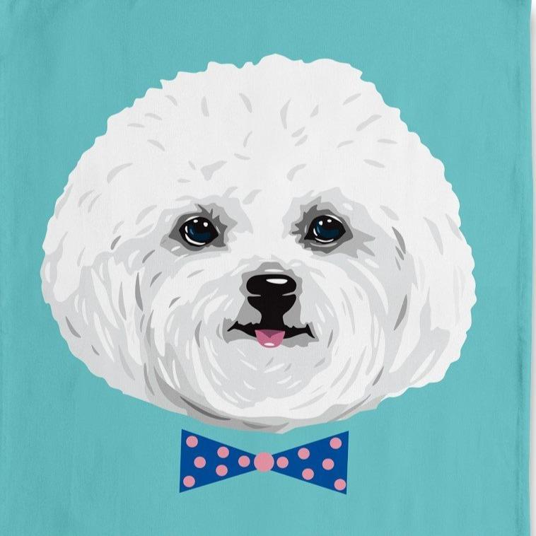 Tea Towel - Bichon Frise - Gift & Gather