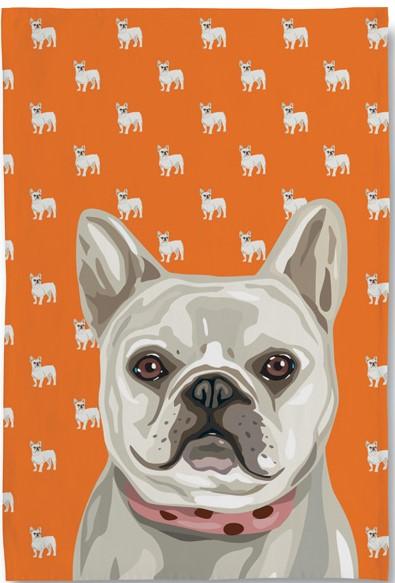 Tea Towel - Frenchie - Gift & Gather