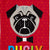 Tea Towel - Pugly - Gift & Gather