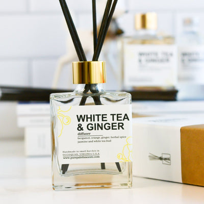 White Tea & Ginger Reed Diffuser - Gift & Gather