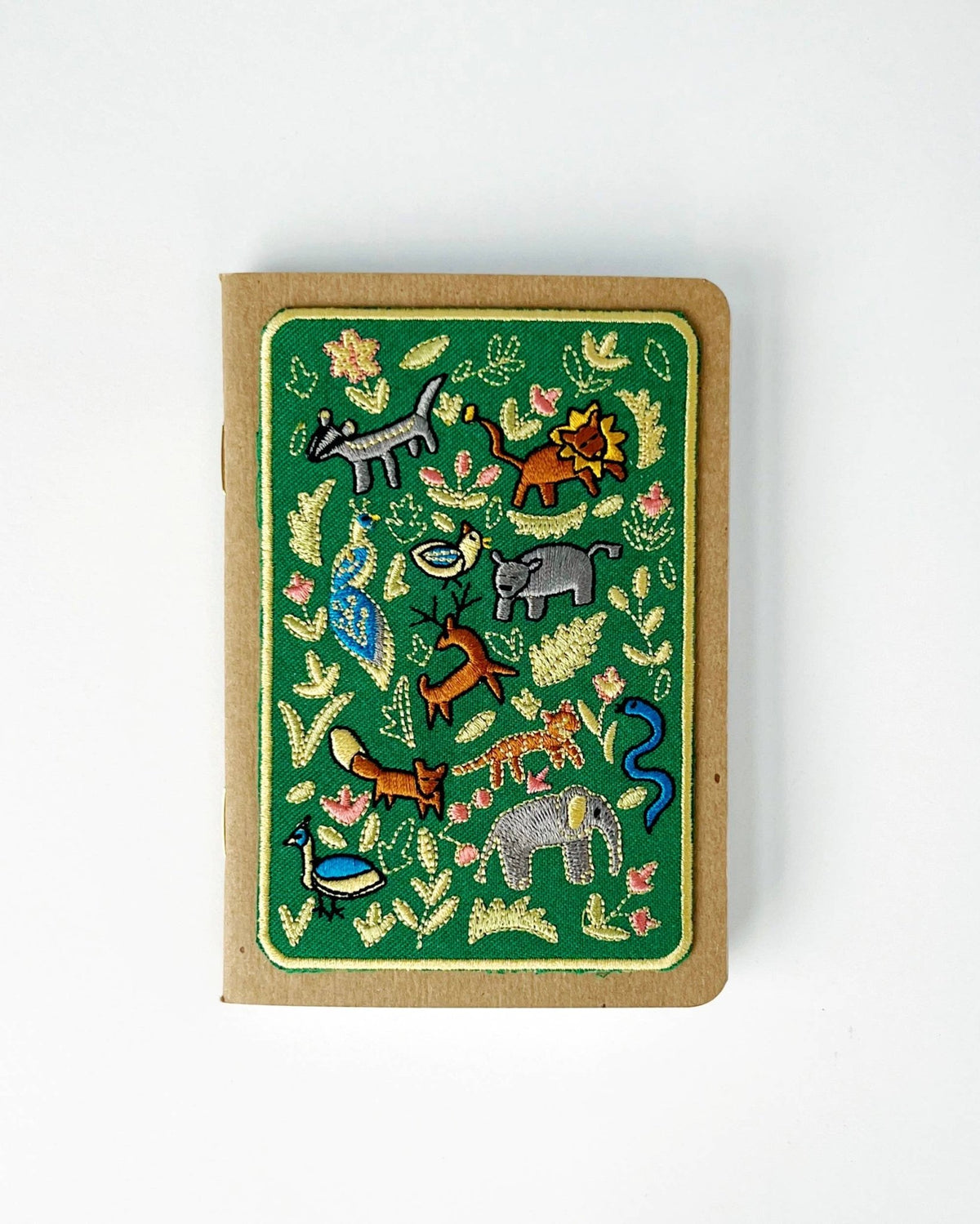 Wildlife Embroidery Pocket Notebook - Gift & Gather