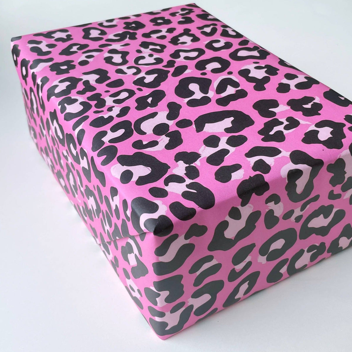 Wrapping Paper - 3 Sheets - Pink Leopard - Gift & Gather