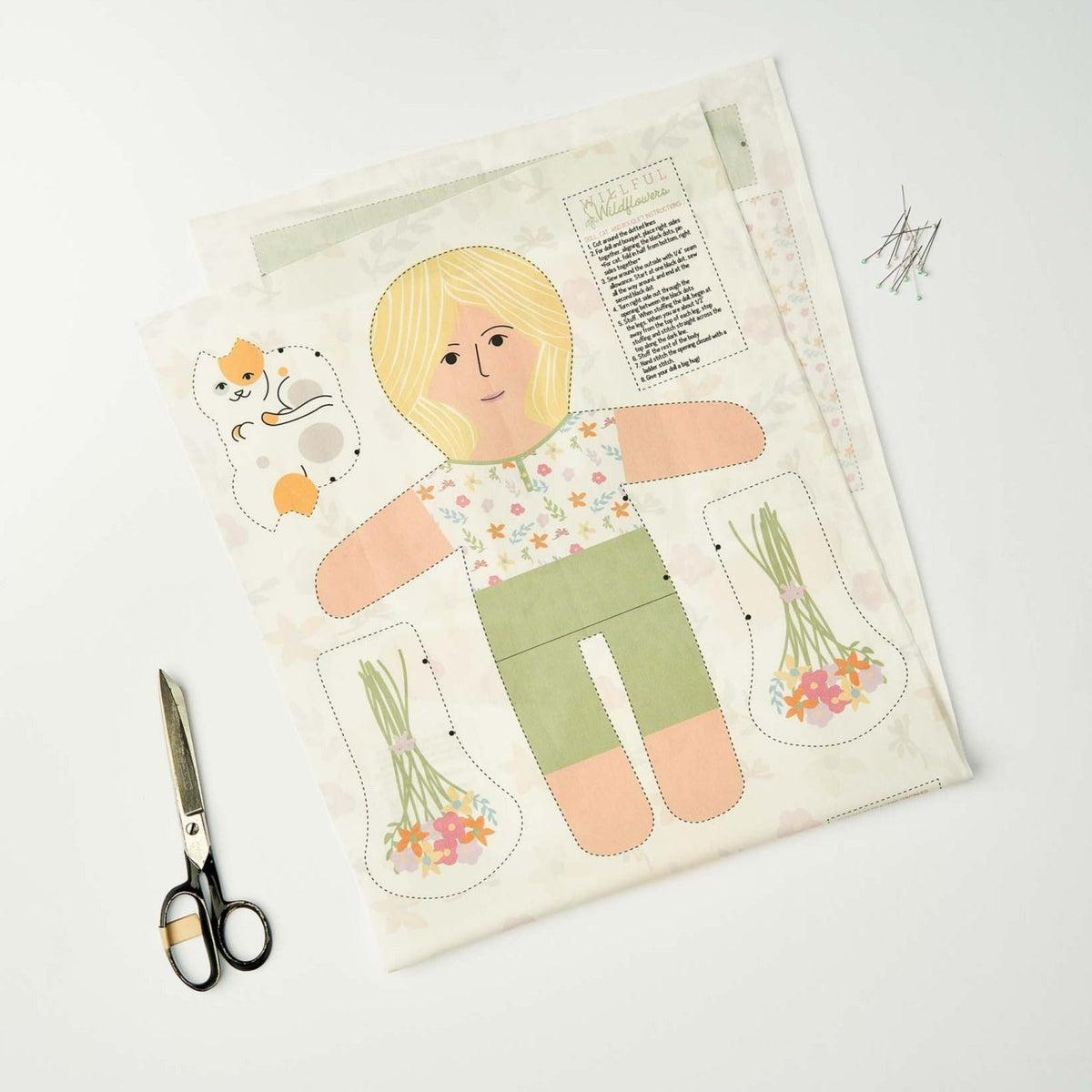 Wren | Cut & Sew DIY Doll Kit - Gift & Gather