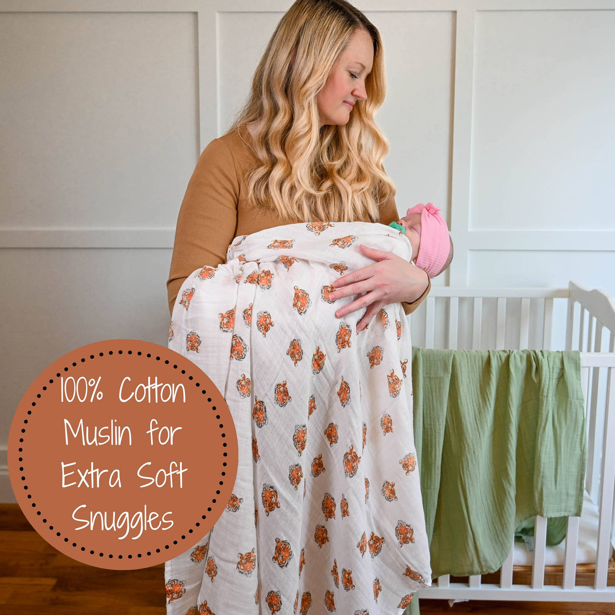 You're Roar-some Baby Swaddle Blanket - Gift & Gather